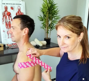 Taping in Magda Clinic with Magda Szyperska